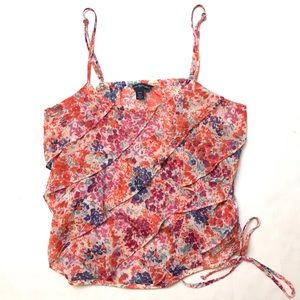 American Eagle Sheer Floral Blouse